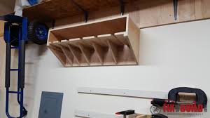 Finally, i located a stud in the wall and hung my diy clamp rack up. Space Saving Clamp Storage Rack Ana White