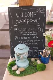Camping party ideas for boy and girl. Kara S Party Ideas Summer Camp Camping Birthday Party Kara S Party Ideas