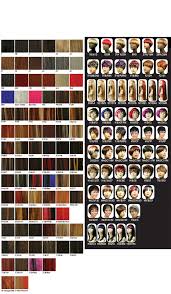 hair color chart hair extensions color choise wig colors