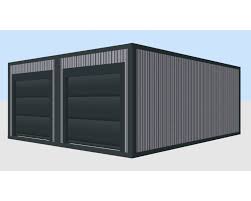 With its modular form and corrosive resistant metallic fabric, 2d hand d. Garagen Und Lagercontainer Fur Jeden Anspruch