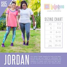 Lularoe Jordan Size Chart With Prices Lularoe Sizing