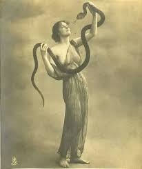 Temptation Snake Spirit Animal Vintage Photography Vintage Photos