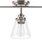Globe Electric 59628 Jackson 3-Light Track Lighting, Brushed ...
