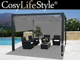 Not inclusive of 23% admin fee or 7.5% tax. Pergola Pavillon 3 19x3 19m Anthrazit Anthrazit Dancovershop Lu