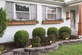 Modern windows are usually glazed or covered in some other transparent or translucent material, a sash set in a frame in the opening; Diy Cedar Window Planters Shades Of Blue Interiors