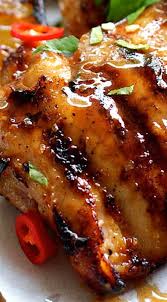 Grilled Marinated Thai Chicken Gai Yang Recipe Grilled Chicken Recipes Poultry Recipes Chicken Recipes