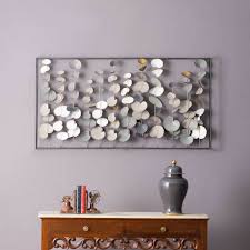 The Pond Metal Wall Sculpture Living Room Decor Metal Wall Sculpture Wall Sculptures
