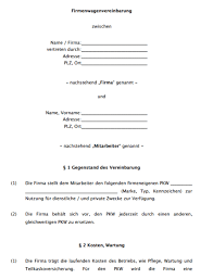 Maybe you would like to learn more about one of these? Firmenwagen Vereinbarung Sofort Download