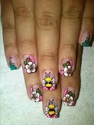 Como decorar uñas, decoracion de uñas, decoracion uñas, diseño de uñas, diseño de uñas facil de hacer, diseño de uñas faciles. Unas Decoradas De Animales Bridal Nails Painted Nail Art Animal Nails
