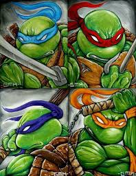 سلاحف النينجا Teenage Mutant Ninja Turtles Art Leonardo Ninja Turtle Ninja Turtles