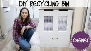 Maybe you would like to learn more about one of these? Diy Recycling Bins Cabinet With Storage The Carpenter S Daughter Youtube