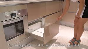 Acrylic Kitchen Cabinets In Light Champagne From Oppein Kitchen Cabinets Kitchen Cabinet