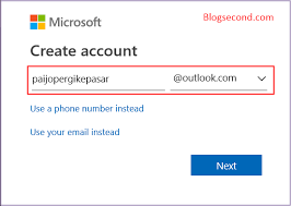 Berikut ini cara membuat akun microsoft yang benar: Cara Membuat Akun Microsoft Dengan Mudah Dan Cepat Blog Second