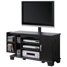 Walker Edison 42 Inch Wood Tv Stand Console With Mount Black By Walker Edison 208 99 Tv Stand Holds 250 Pound Tv Stand Wood Tv Stand Designs Cool Tv Stands