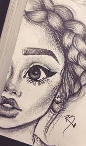 60 Most Beautiful Creative Drawing Ideas Esminity In 2020 Art Drawings Sketches Creative Girl Drawing Sketches Art Drawings Sketches