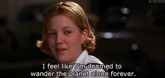 Tap and hold to download & share. Single Lonely Tinder Drew Barrymore Forever Alone The Wedding Singer Gif For Fun Businesses In Usa