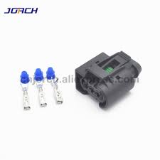 Weatherproof connector, plastic, black, throttle position sensor connector, 3 pin female, each. 10 Pcs Kits 3 Pin Way Kostal Waterproof Female Housing Plug Wire Harness Connectors 22140492050 09 4413 11 For Bmw Mercedes Benz Connectors Aliexpress