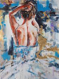 Choose your favorite mixed media paintings from 33,060 available designs. Blue Pirouette Ballerina Acrylic Mixed Media Painting On Paper Painting By Antigoni Tziora Saatchi Art