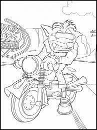Crash Bandicoot Coloring Pages Best Coloring Pages For Kids Sailor Moon Coloring Pages Crash Bandicoot Characters Crash Bandicoot