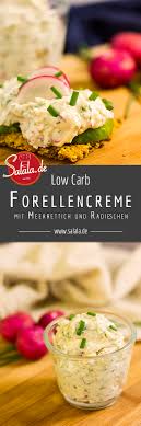 Low Carb Fischcreme Mit Meerrettich Rezept Rezepte Meerrettich Und Kohlenhydratarme Rezepte