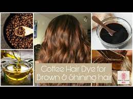 Coffee powder for grey hair. Homemade Coffee Hair Mask 100 Natural Organic Hair Dye Silky And Smooth Hair Dye Grey Hair Youtube