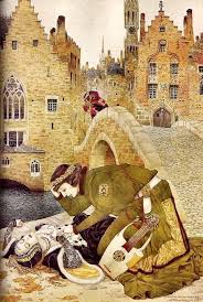 Mossa Gustave Adolphe Bruges La Morte Art Bruges Pre Raphaelite Art