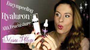 Vorzugsweise, bevor das verfahren zu der kosmetikerin und identifizieren sich mit hilfe des zustandes ihrer haut, merkmale und seine art anzuwenden. Anti Aging Aha Fruchtsaure Zu Hause Hyaluron I Enzympeeling Dalton I Amelie With Love Youtube