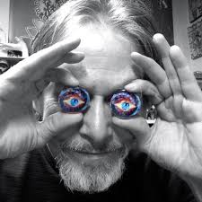 Original Johnnie Rockstar Outsider Folk Art, Comical Tribal Head, Wood Wall  Hanging, Bottle Cap and Bead Wood Wall Sculpture by Windwalker