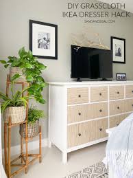 It also comes in a pretty good range of colors, from white to dark painted wood and several colors in between. Diy Grasscloth Ikea Dresser Hack Sand And Sisal