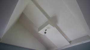 Diynetwork.com has instructions on how to build a soffit. Can We Safely Hang A Ceiling Fan From Our Vaulted Livingroom Ceiling Home Improvement Stack Exchange