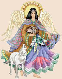 Design area is 3.5 x 4.5 (8.9 x 11.4 cm), finished size is 8 x 10 (20 x 25 cm) this is a new and unopened complete counted cross stitch kit entitled southwestern. Kooler Design Studio Angel Of The Southwest Cross Stitch Pattern 123stitch