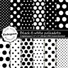 Black And White Polka Dot Background Free Polka Dot Backdrop Black And White Polkadots Etsy In 2020 Printable Scrapbook Paper Scrapbook Paper Scrapbook Designs