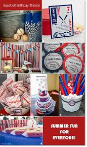 Theme Unique Birthday Party Ideas For Adults Baseball Party Theme Favors And Table Decorations With Invitations Birthdayparty Basebal Baseball Theme Birthday Baseball Theme Party Baseball Birthday Party