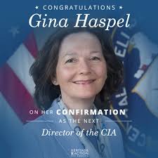 Heritage Action for America - Share to congratulate Gina Haspel, who has  been confirmed as the Director of the CIA. | Facebook