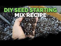 How To Make The Best Seed Starting Mix And Potting Soil Youtube In 2021 Seed Starting Mix Seed Starting Potting Soil