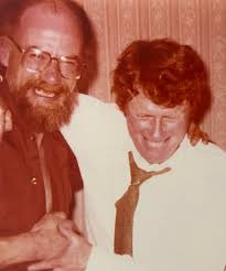 Photo of curly johnston and friend