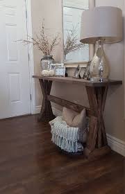 The structure is simple in an extraordinary aqua green color. Farmhouse Entryway Table Decor Ideas Novocom Top