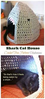 Choose colors as you like, add accessories. Crochet Cat House Nest Bed Patterns Instructions