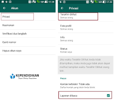 Check spelling or type a new query. Menonaktifkan Centang Biru Di Whatsapp Kependidikan Com