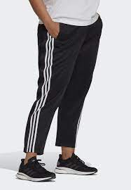 That's what you'll find in the varied world of adidas originals. Adidas Performance Adidas Sportswear Wrapped 3 Stripes Snap Pants Plus Size Jogginghose Black Schwarz Zalando De