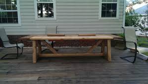 See more ideas about farmhouse table, farmhouse diy, furniture diy. Restoration Hardware Pottery Barn Style Farmhouse Outdoor Dining Table Famous Artisan