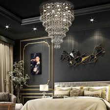 Check out our bedroom chandelier selection for the very best in unique or custom, handmade pieces from there are 30985 bedroom chandelier for sale on etsy, and they cost au$283.21 on average. Small Bedroom Chandelier Lights In Modern Farmhouse Crystal Style Moooni Lighting