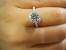 Princess Cut 1 Carat Cushion Cut Diamond Ring