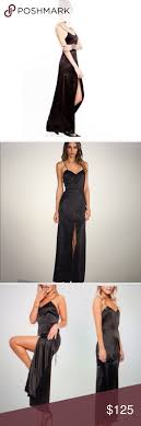 For Love Lemons On Pointe Black Maxi Dress Xs For Love Lemons On Pointe Maxi Dress Beautiful Satiny Long Bla Elegant Maxi Dress Fashion Black Maxi Dress