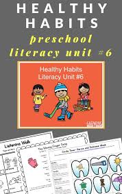 This worksheet is meant to be used with teenagers or young adults. Preschool Unit Literacy Related Health Activities For Preschoolers