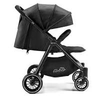 Carrinho de Bebê Passeio Multikids Baby 4 Rodas Múltiplas Posições de  Recline no Assento Suporta Crianças de até 15Kg Joy BB400 Preto