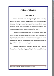 Puisi Tentang Cita Cita Menjadi Pramugari Kt Puisi