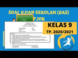 Jurnal pjok kelas 1 sampai 6 kurikulum 2013. Soal Ujian Sekolah Us Pjok Tingkat Smp Tahun Pelajaran 2020 2021 Youtube