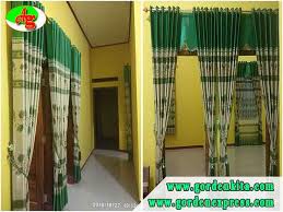 Hordeng pintu kamar murah 100x200cm bahan katun polymicro halus tebal: Home Desain Model Gorden Terbaru 2021 Gorden Jendela Ruang Tamu Ashifa Gordyn Jawa Tengah