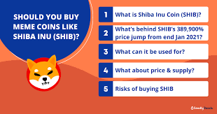 Find out how to stay safe. Should You Buy Meme Coins Like Shiba Inu Shib
